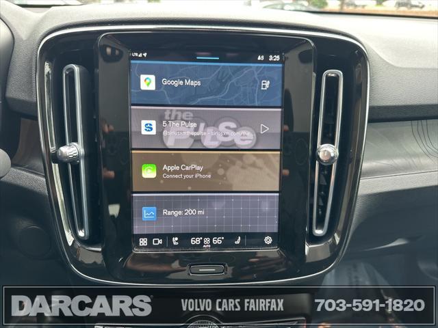 used 2022 Volvo C40 Recharge Pure Electric car, priced at $31,947