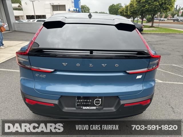 used 2022 Volvo C40 Recharge Pure Electric car, priced at $31,947