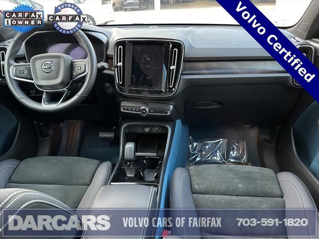 used 2022 Volvo C40 Recharge Pure Electric car, priced at $31,600