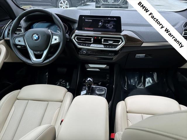 used 2023 BMW X3 car, priced at $37,999