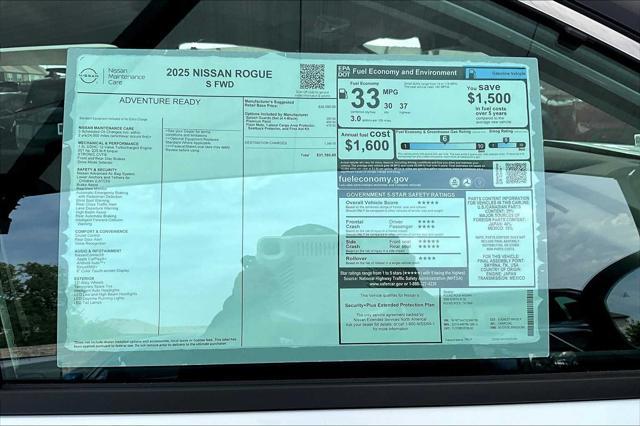new 2025 Nissan Rogue car, priced at $31,160
