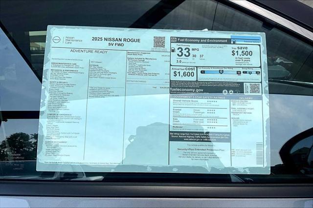 new 2025 Nissan Rogue car, priced at $32,969