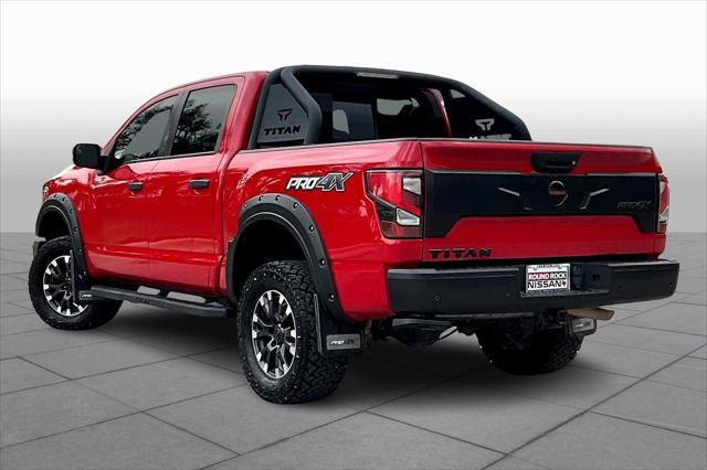 used 2021 Nissan Titan car, priced at $36,659