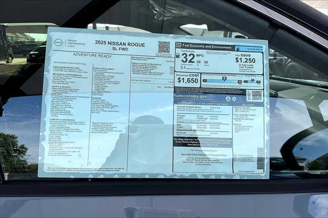 new 2025 Nissan Rogue car, priced at $37,180