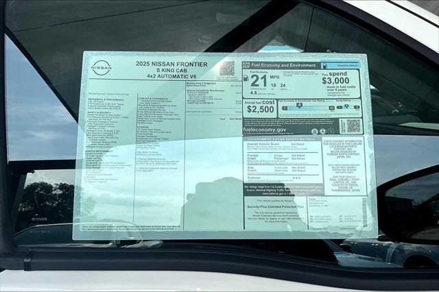 new 2025 Nissan Frontier car, priced at $34,740