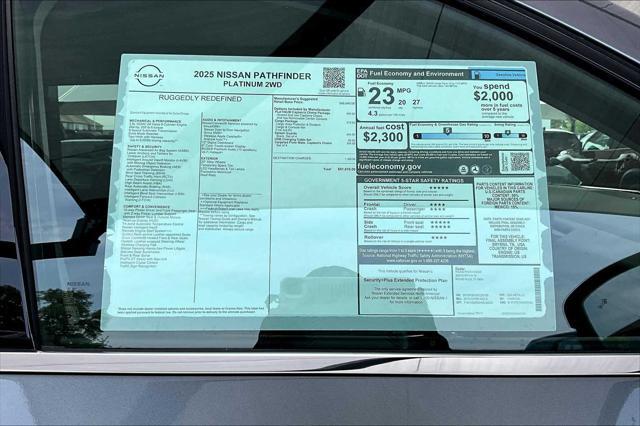 new 2025 Nissan Pathfinder car, priced at $47,998