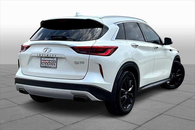 used 2020 INFINITI QX50 car, priced at $21,875