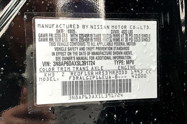 new 2025 Nissan Kicks car, priced at $28,095