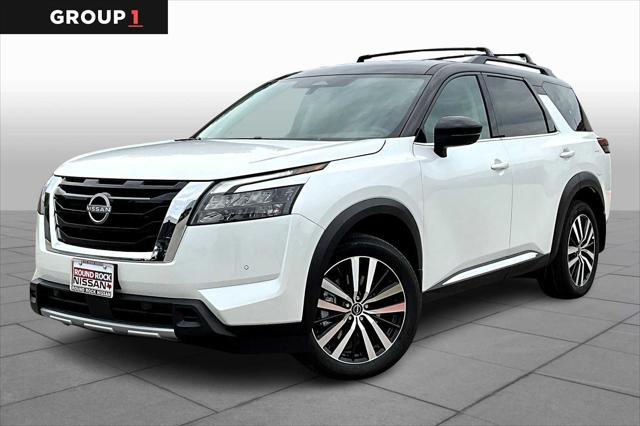 new 2025 Nissan Pathfinder car, priced at $49,296