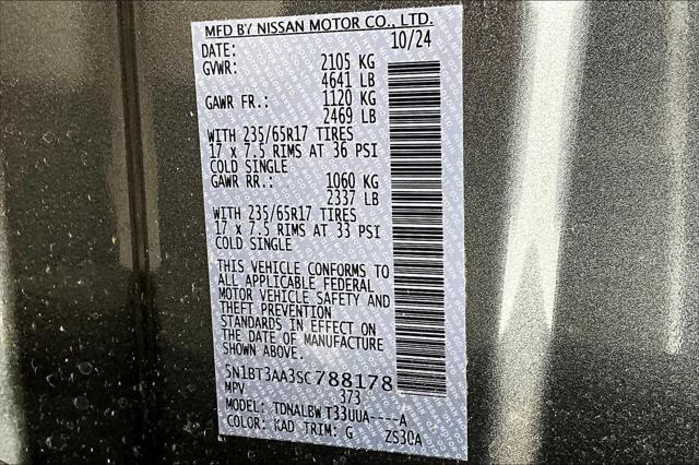 new 2025 Nissan Rogue car, priced at $29,663