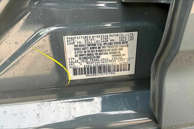 new 2025 Nissan Sentra car, priced at $25,245