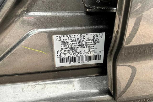 new 2025 Nissan Sentra car, priced at $24,795