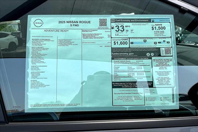 new 2025 Nissan Rogue car, priced at $30,800