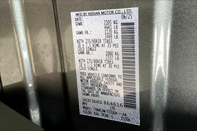 new 2025 Nissan Rogue car, priced at $32,090