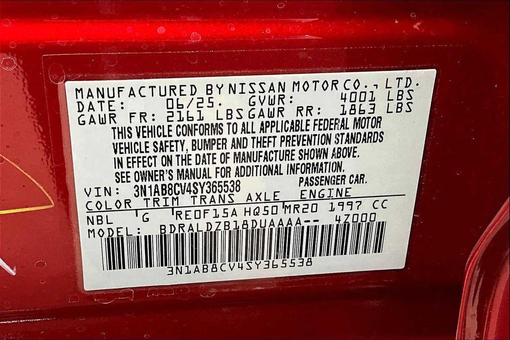 new 2025 Nissan Sentra car, priced at $25,535