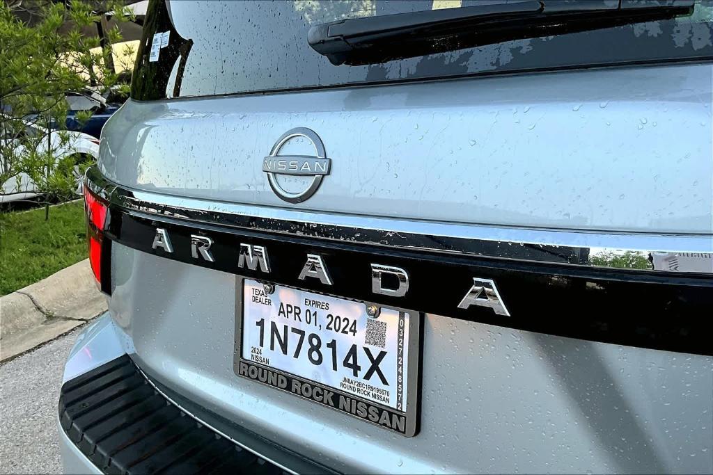 new 2024 Nissan Armada car, priced at $57,765