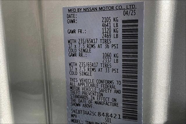new 2025 Nissan Rogue car, priced at $29,172