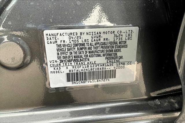 new 2025 Nissan Versa car, priced at $23,085