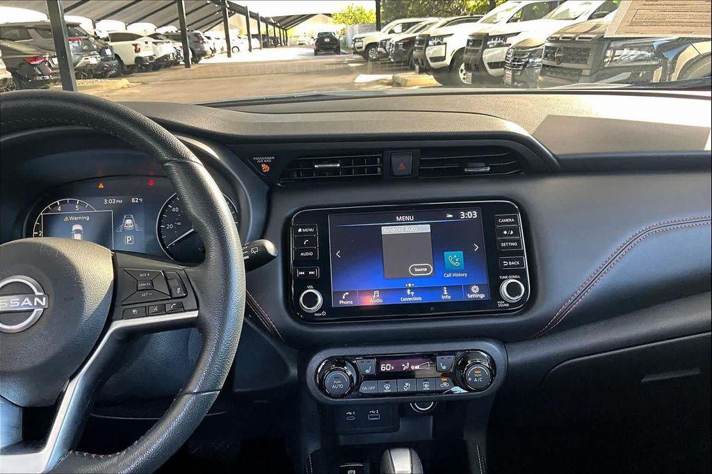used 2023 Nissan Kicks car, priced at $19,396