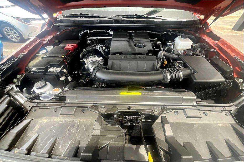 new 2025 Nissan Frontier car, priced at $46,085