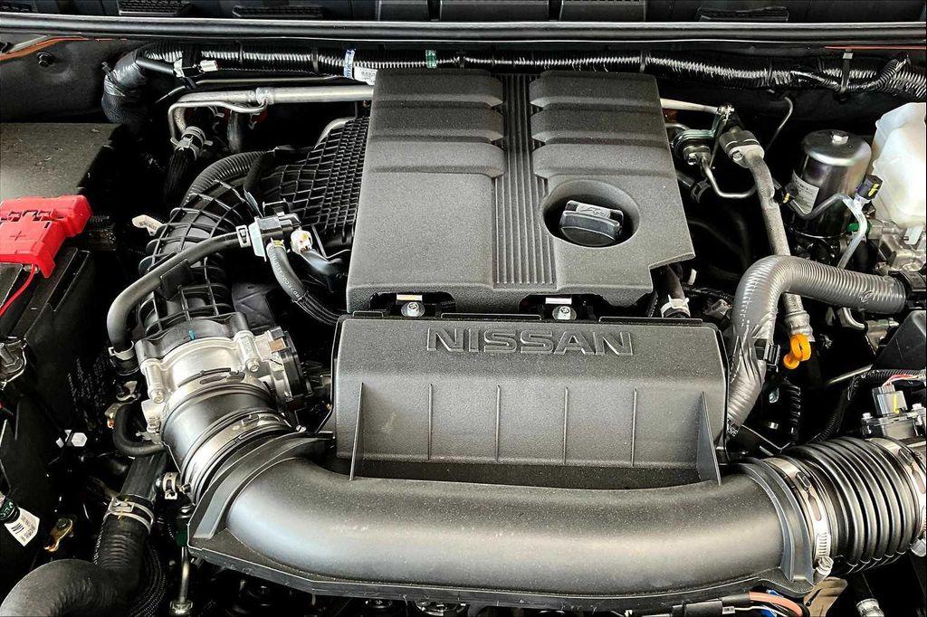 new 2025 Nissan Frontier car, priced at $46,085