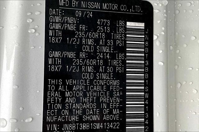 new 2025 Nissan Rogue car, priced at $33,159
