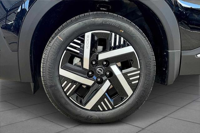 new 2025 Nissan Kicks car, priced at $25,595