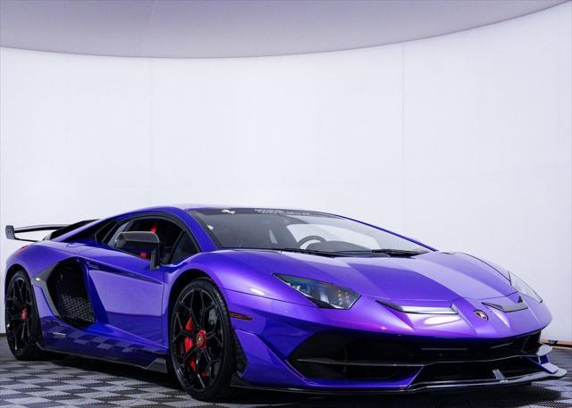 used 2020 Lamborghini Aventador SVJ car, priced at $734,888