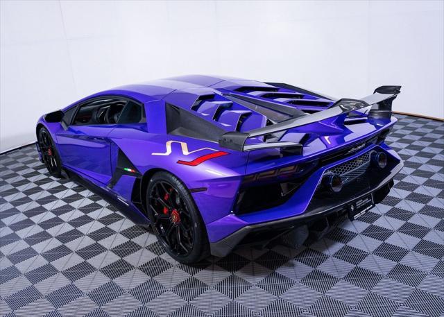 used 2020 Lamborghini Aventador SVJ car, priced at $734,888