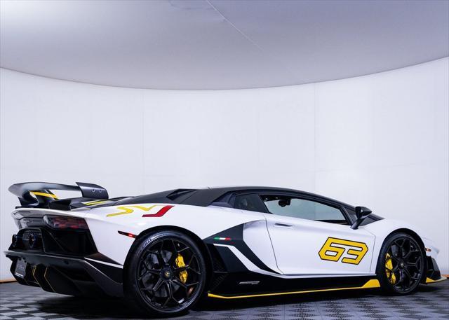 used 2020 Lamborghini Aventador SVJ car, priced at $1,059,000