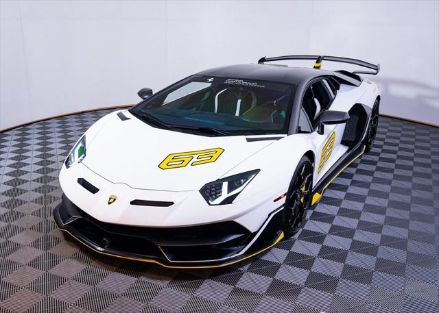 used 2020 Lamborghini Aventador SVJ car, priced at $1,059,000