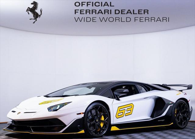 used 2020 Lamborghini Aventador SVJ car, priced at $1,059,000