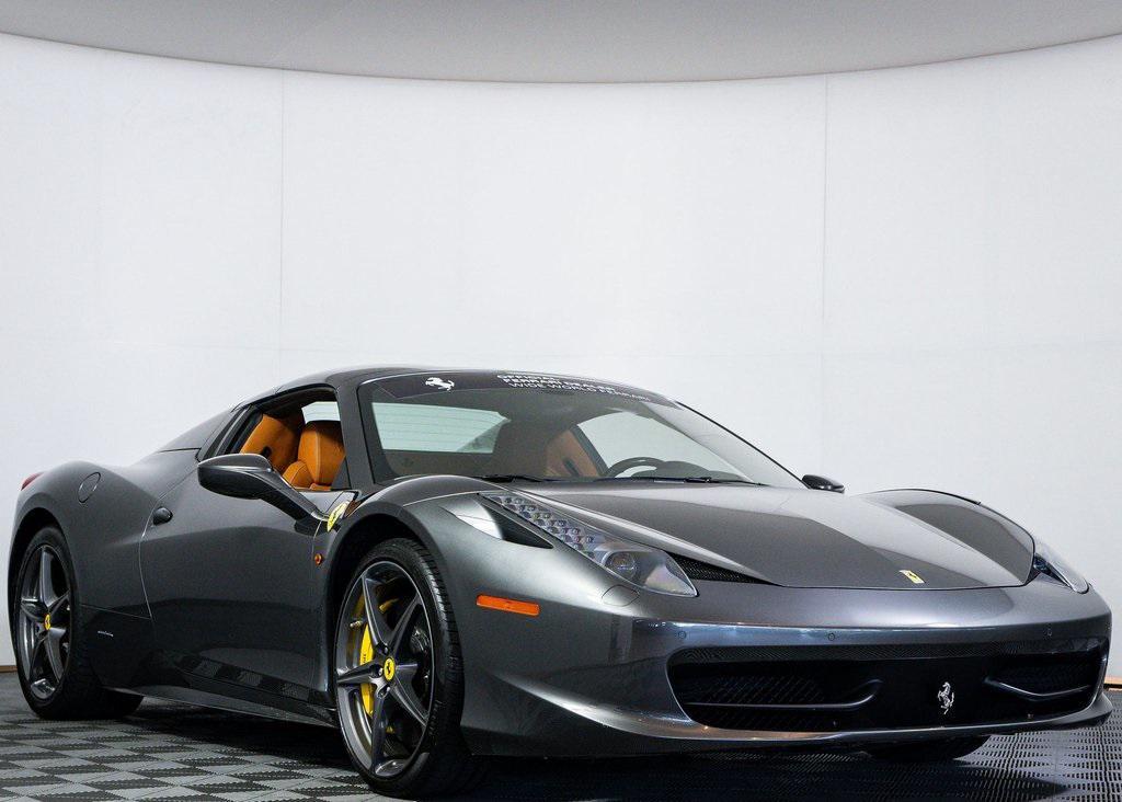 used 2014 Ferrari 458 Spider car, priced at $349,633