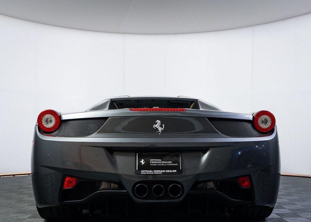 used 2014 Ferrari 458 Spider car, priced at $349,633
