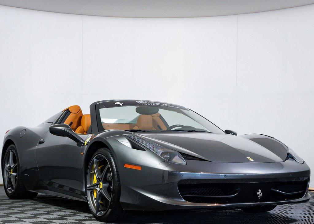 used 2014 Ferrari 458 Spider car, priced at $349,633