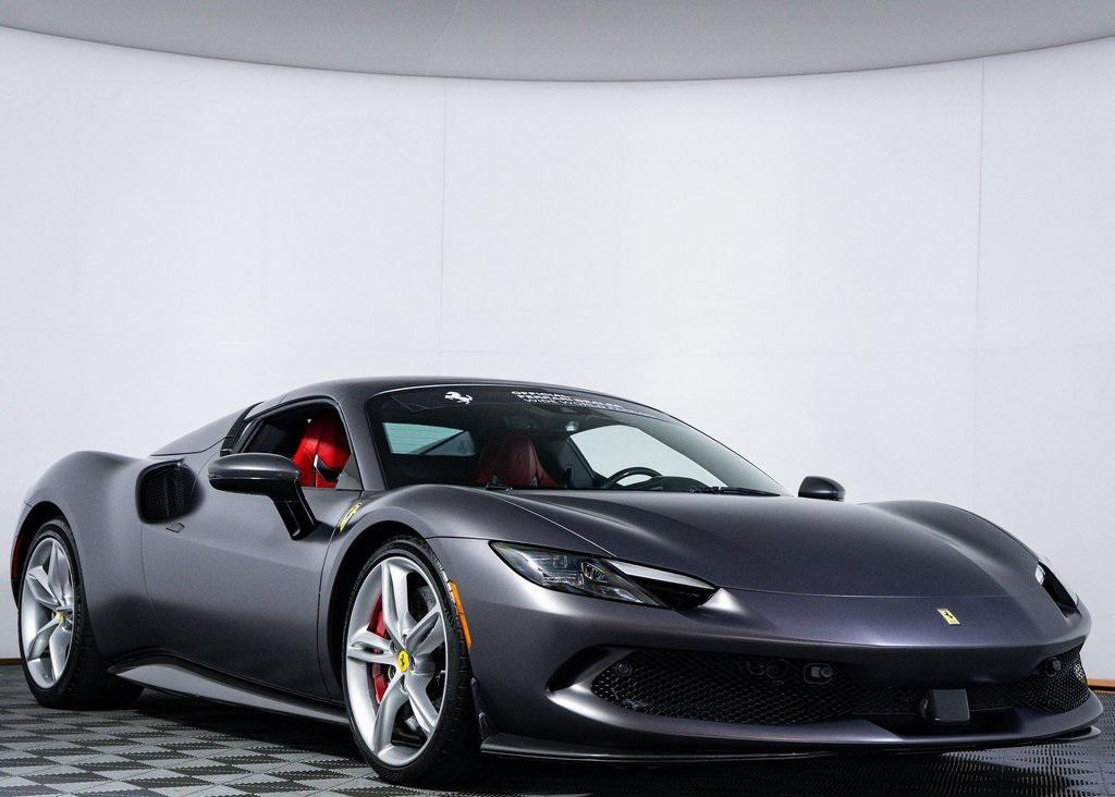 used 2023 Ferrari 296 GTS car, priced at $388,888