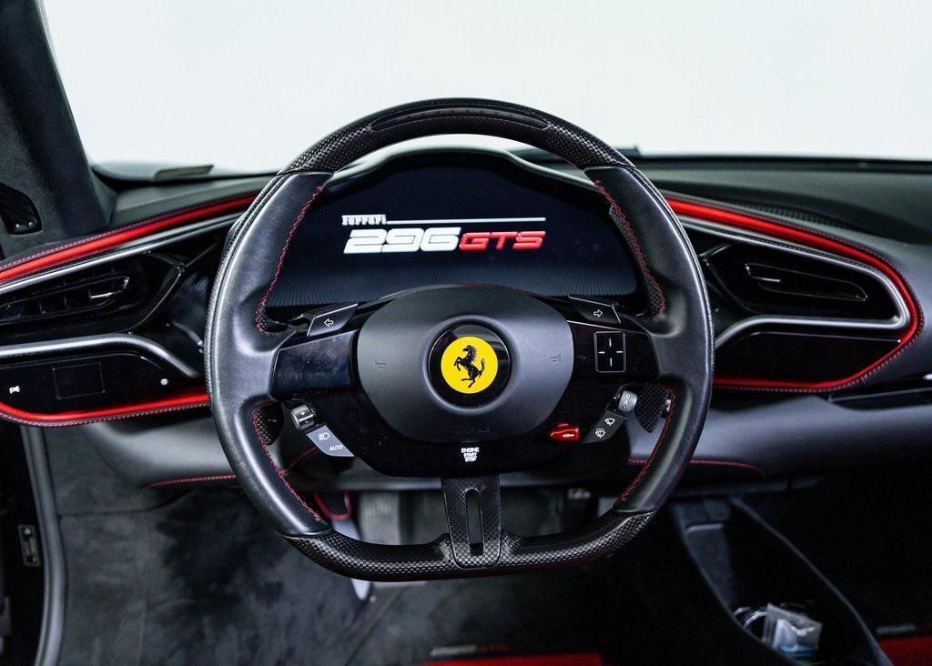 used 2023 Ferrari 296 GTS car, priced at $388,888