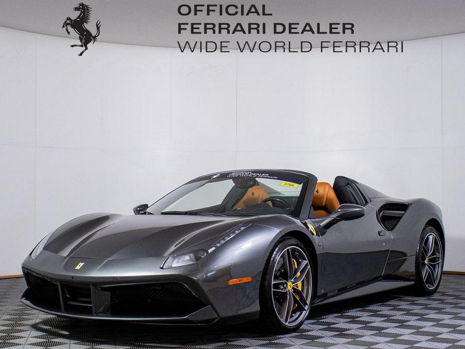 used 2018 Ferrari 488 Spider car, priced at $302,550