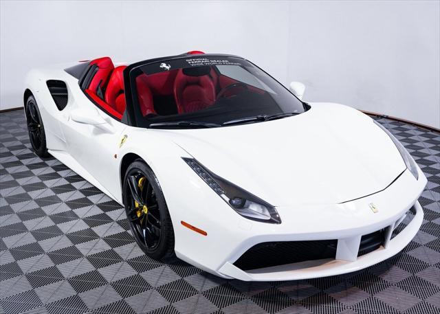 used 2017 Ferrari 488 Spider car, priced at $289,888