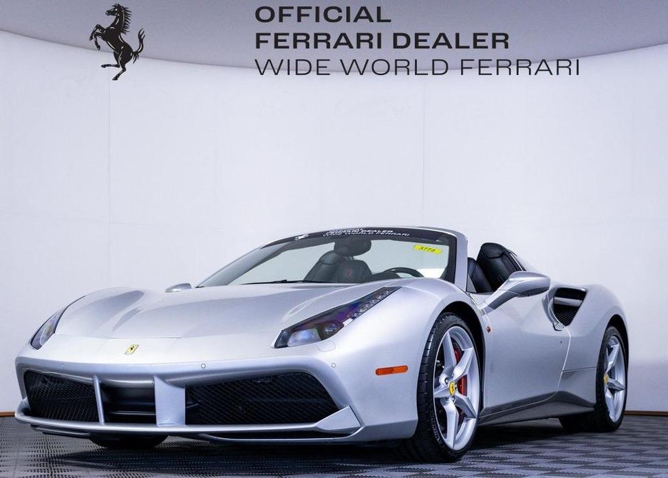 used 2018 Ferrari 488 Spider car, priced at $265,330