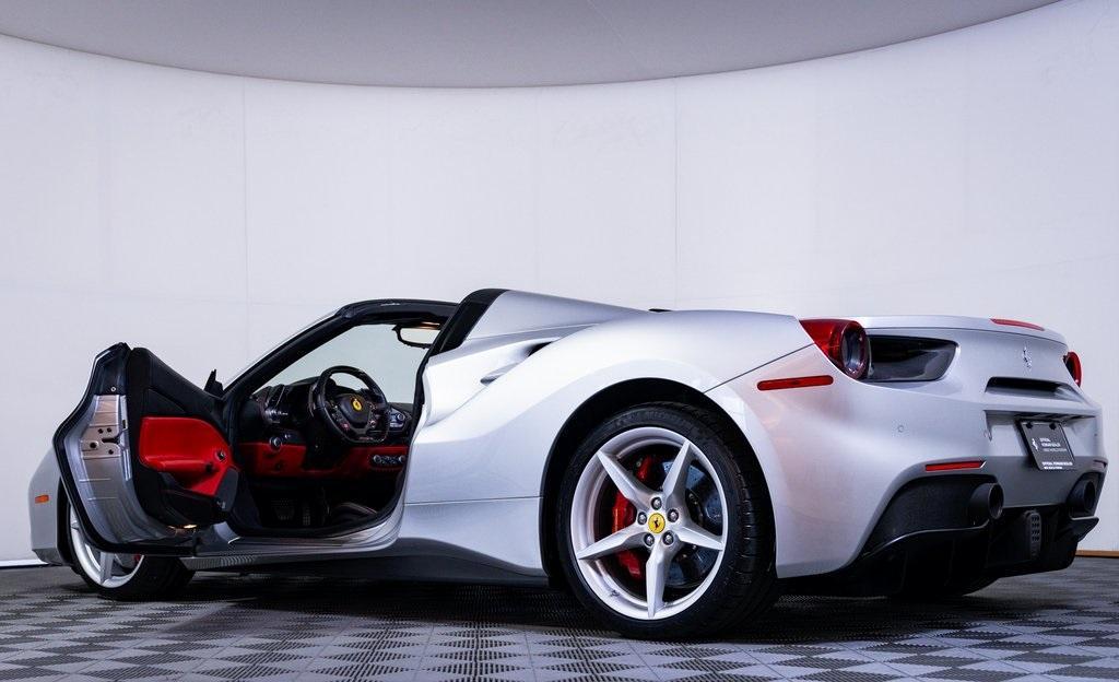 used 2018 Ferrari 488 Spider car, priced at $265,330