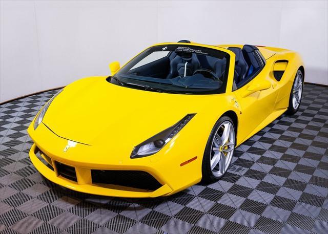 used 2018 Ferrari 488 Spider car, priced at $295,550