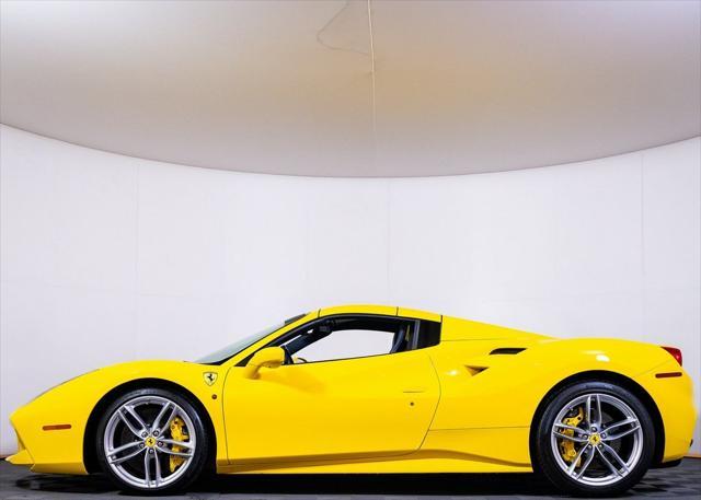 used 2018 Ferrari 488 Spider car, priced at $295,550