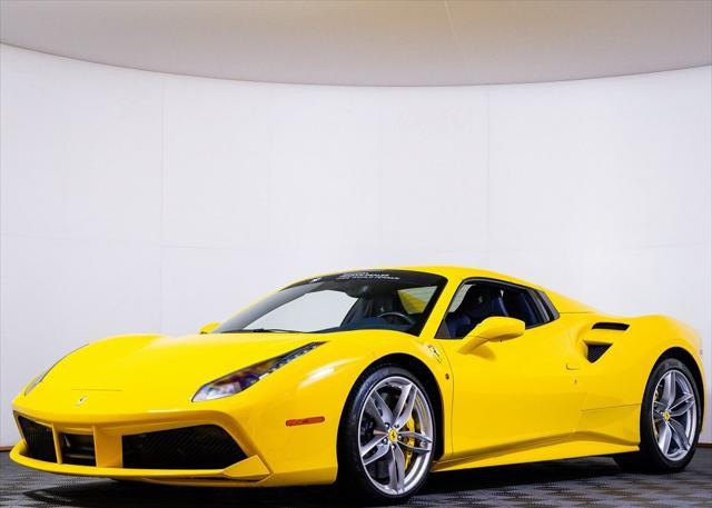 used 2018 Ferrari 488 Spider car, priced at $295,550