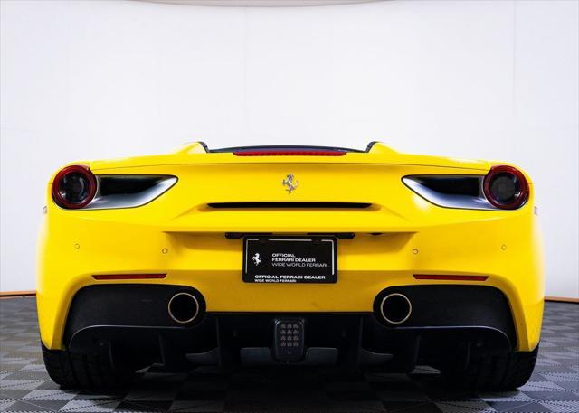 used 2018 Ferrari 488 Spider car, priced at $295,550