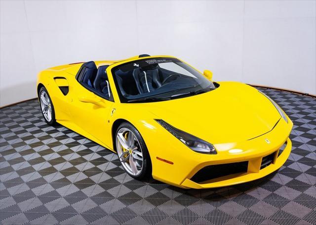 used 2018 Ferrari 488 Spider car, priced at $295,550