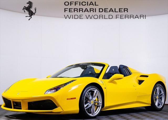 used 2018 Ferrari 488 Spider car, priced at $297,995