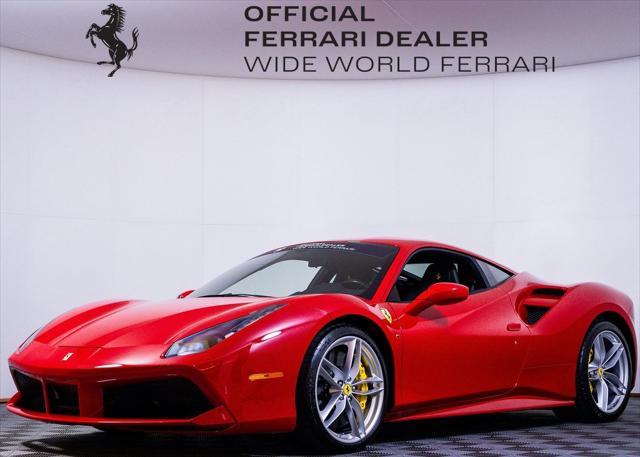 used 2018 Ferrari 488 GTB car, priced at $271,995