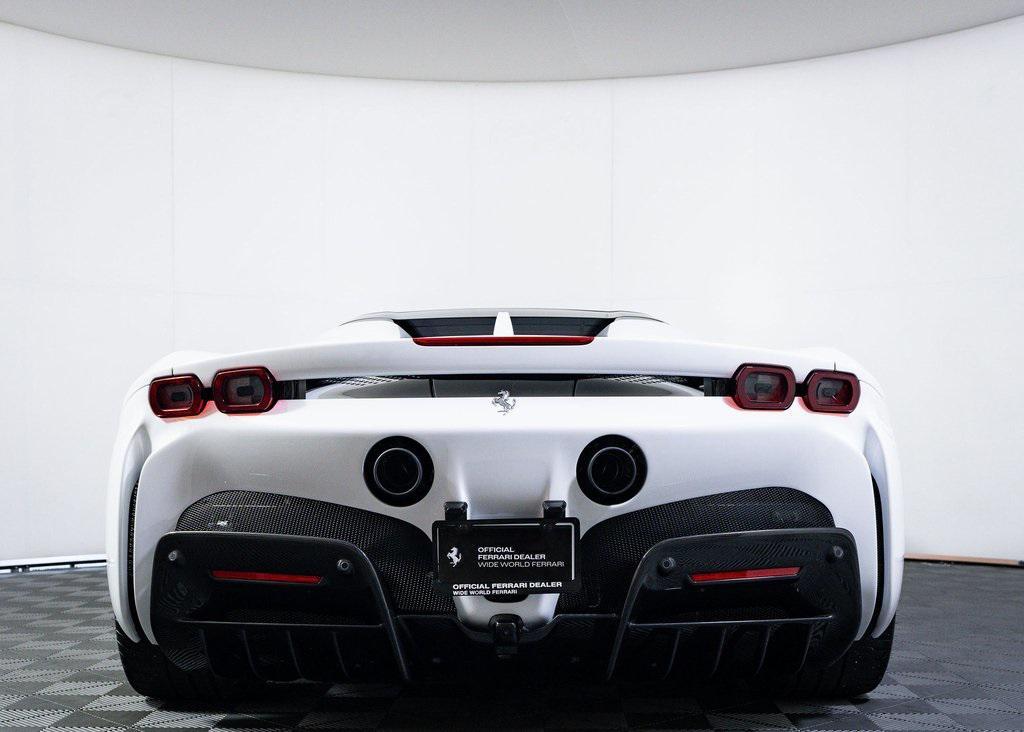 used 2023 Ferrari SF90 Spider car, priced at $593,376