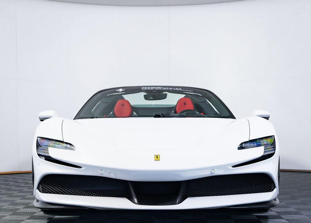 used 2023 Ferrari SF90 Spider car, priced at $593,376